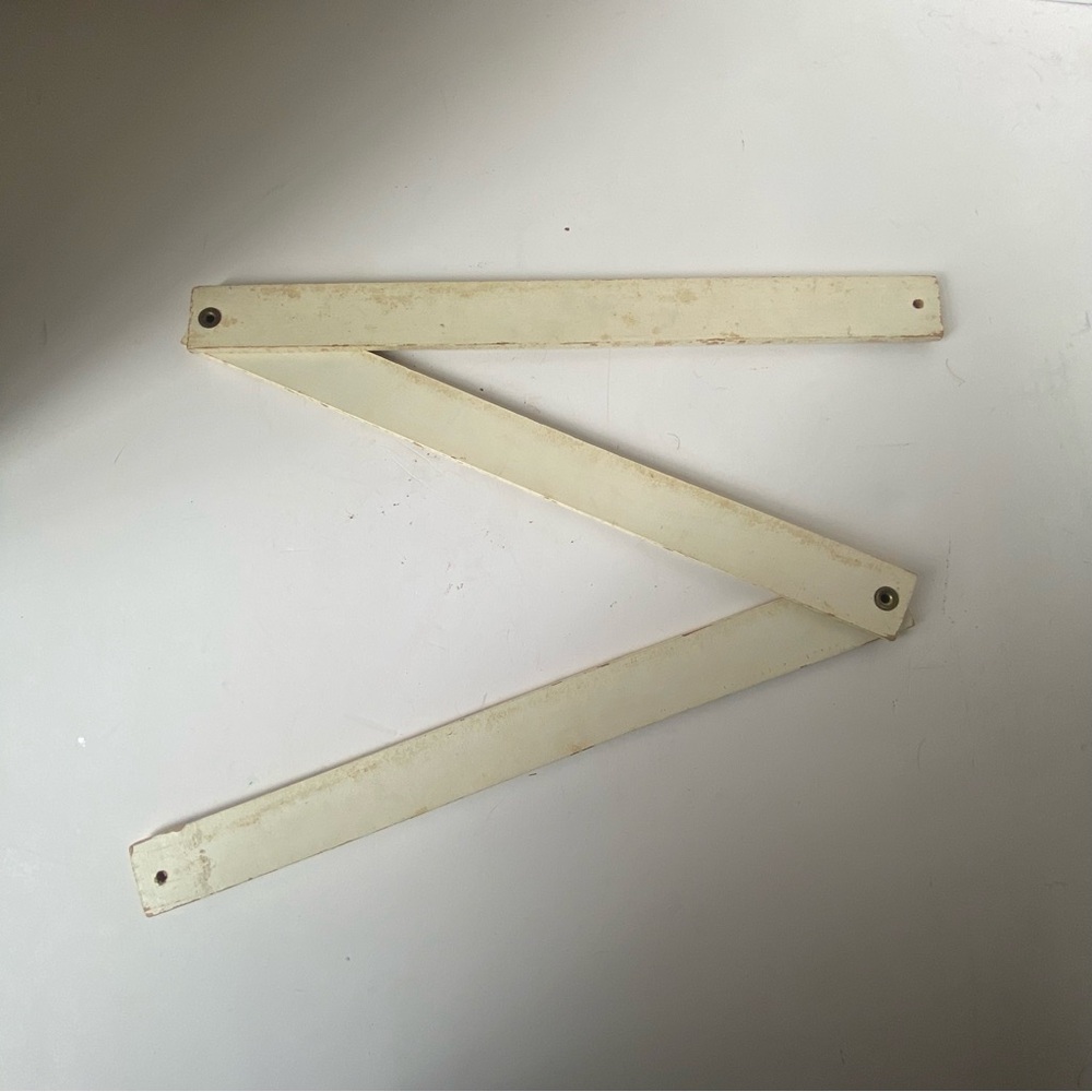 Vintage Folding Wooden Ruler - Picture 2 of 5